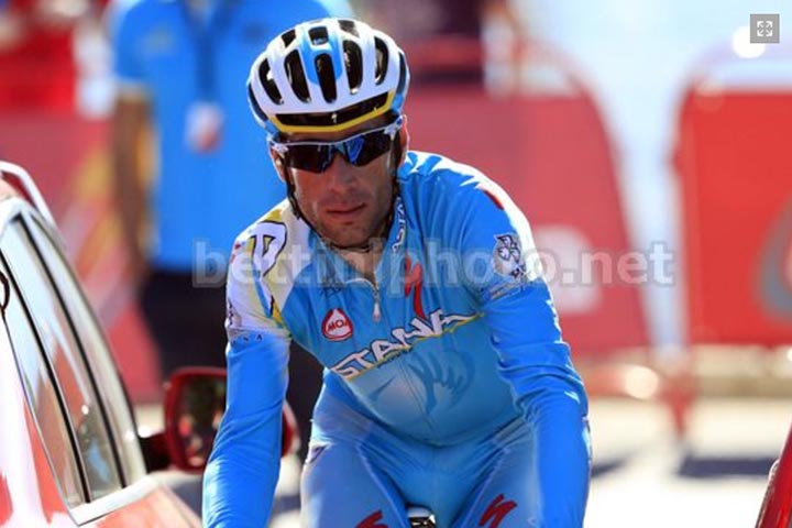 Michael Morkow sul podio della 6a tappa della Vuelta di Spagna